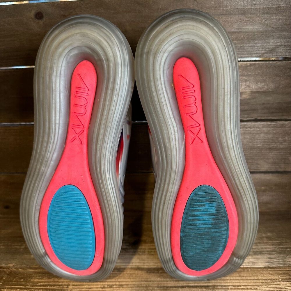 Big Kids Nike Air Max 720 Low Geology Gray Running Shoes Sneakers Size 4.5 Y GUC - Picture 6 of 7